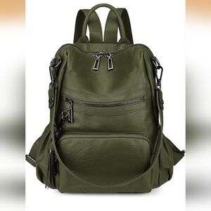 Uromee Backpack Purse for Women Vegan Leather Ladies Fashion Travel Tassel Shoul